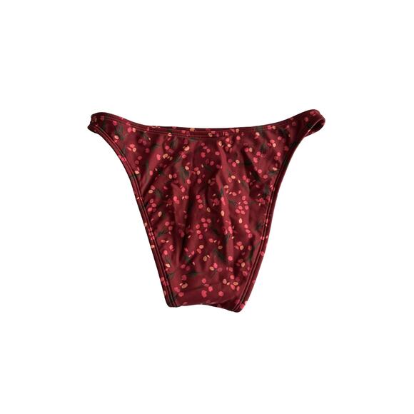 Anthropologie PEONY Hi Line Day Dream Floral High Rise Bikini Bottoms Size XS - Picture 7 of 9